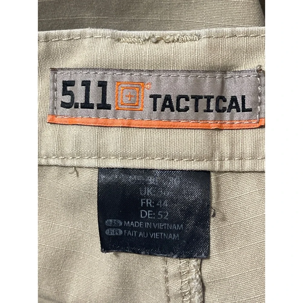 5.11‎ Tactical Khaki Utility Hiking Outdoors Gorpcore Ripstop Cargo Pants 38x32
